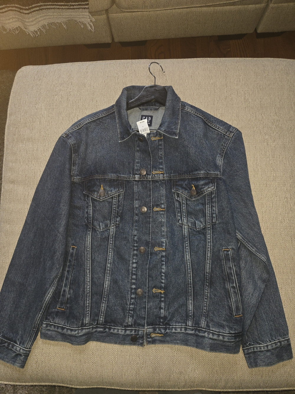 GAP Men's Dark Blue Denim Jacket